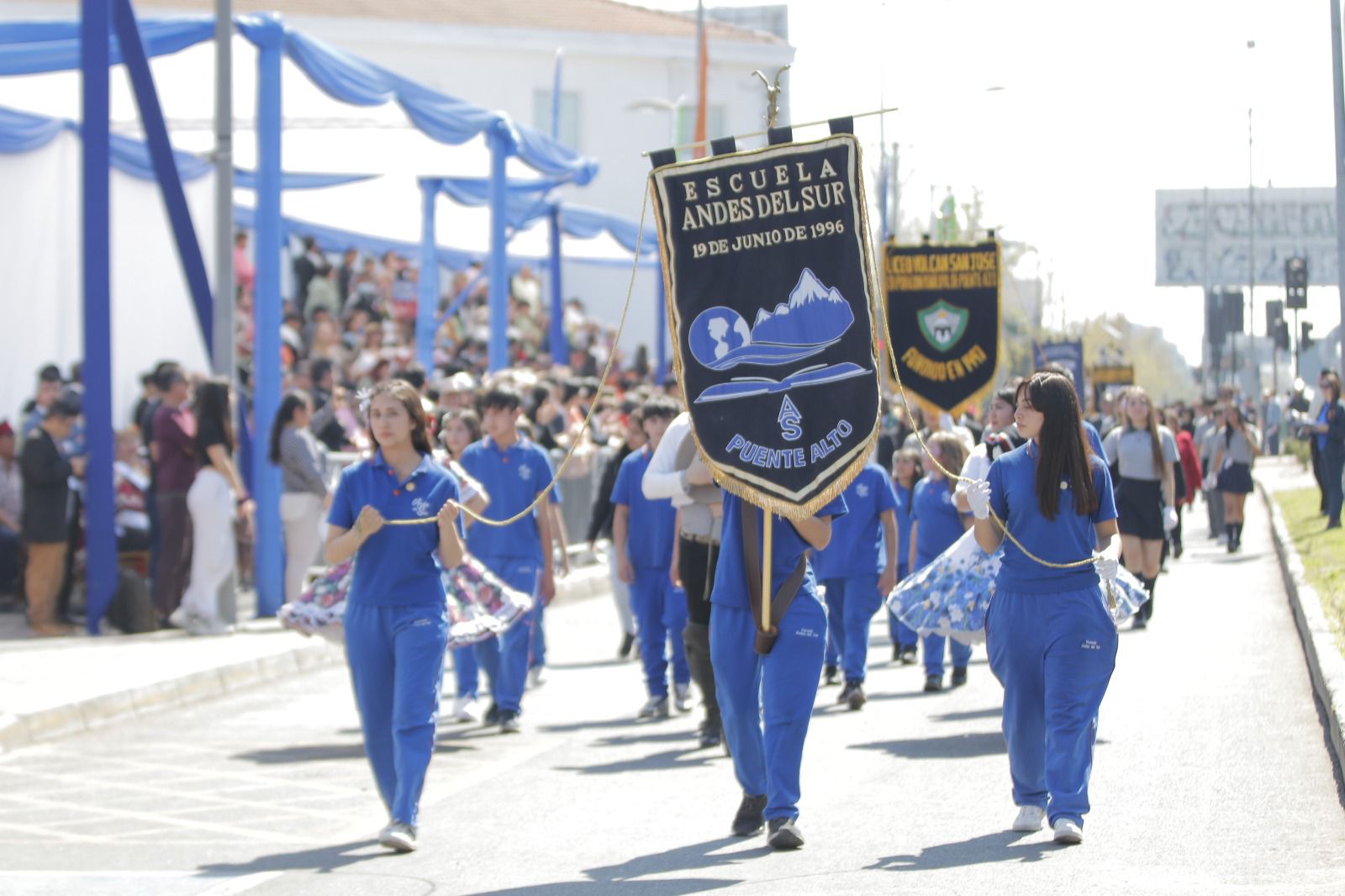 DESFILE FIESTAS PATRIAS PUENTE ALTO - ESCUELA ANDES DEL SUR